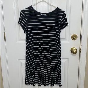 Striped T-Shirt Dress